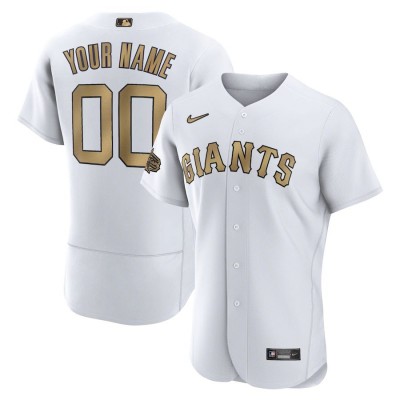San Francisco Giants Custom Men's Nike White 2022 MLB AllStar Game Authentic Jersey